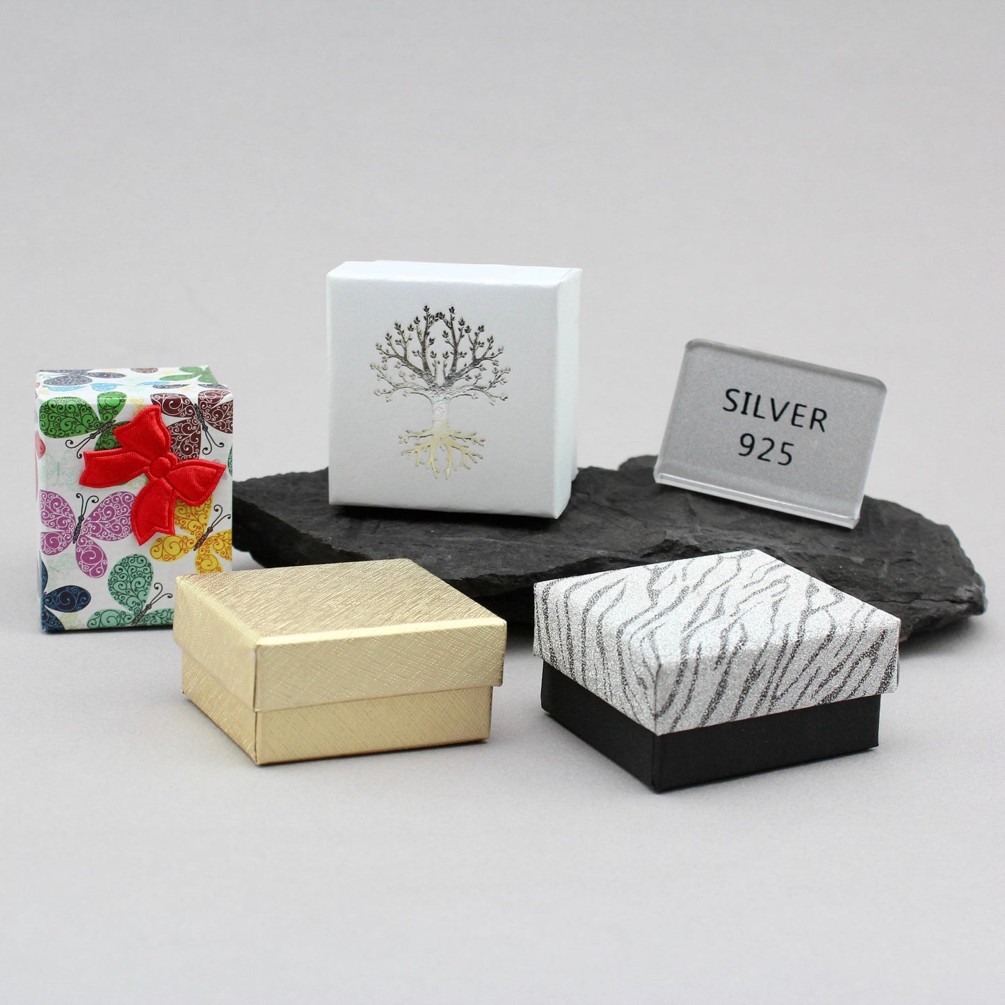 Packaging options with various gift boxes