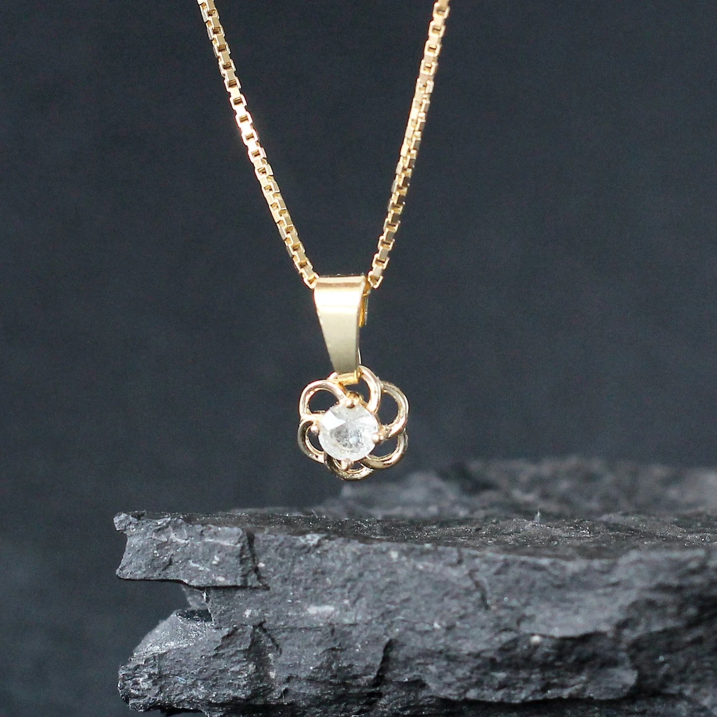 Libyan Desert Glass Pendant Sterling Silver Gold Plated Libyan Glass necklace, real Libyan Desert Glass, libyan pendant celestial jewelry