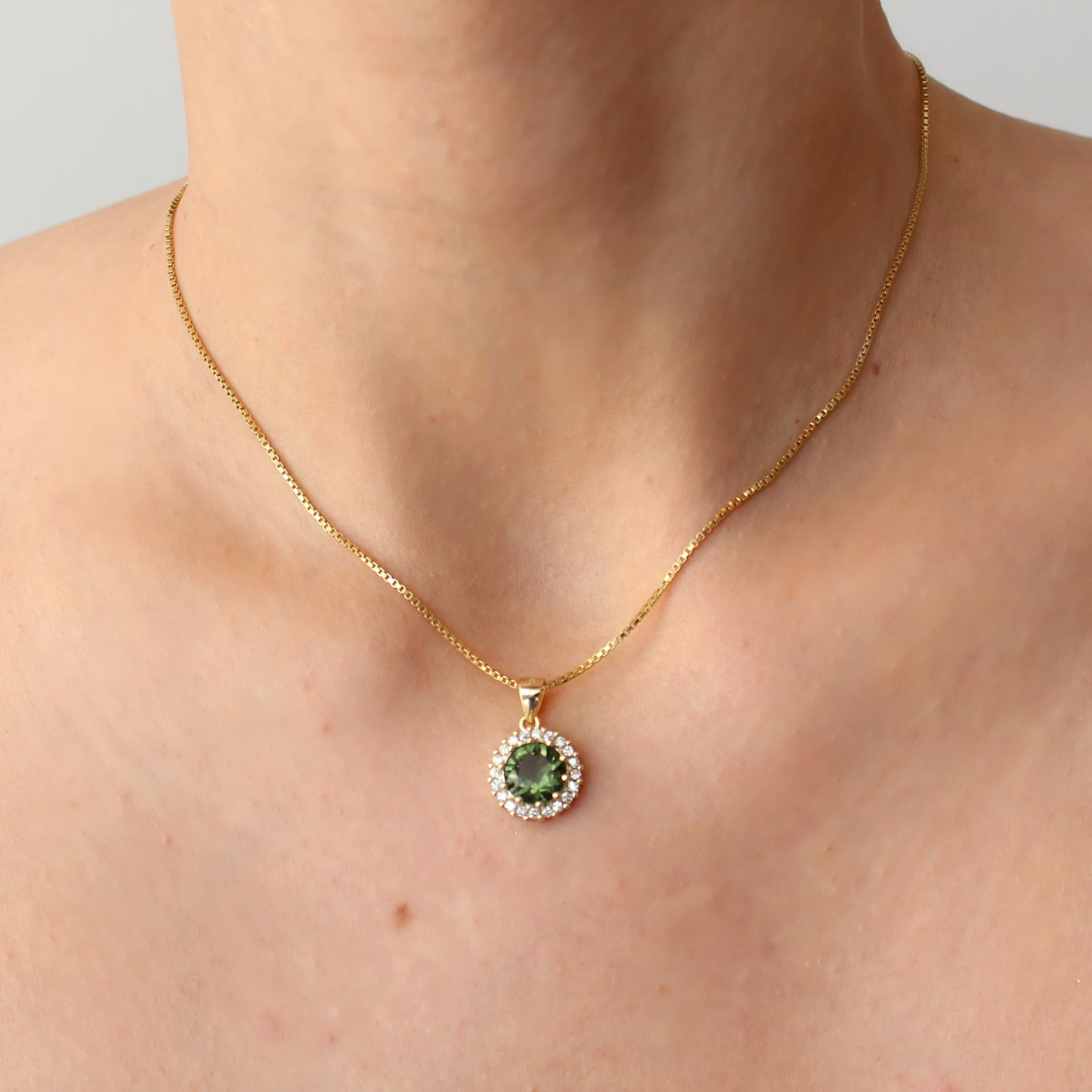 8mm stone Silver MOLDAVITE Pendant, Authentic Moldavite jewelry- Czech Genuine Moldavite necklace Real moldavite necklace moldavite crystal