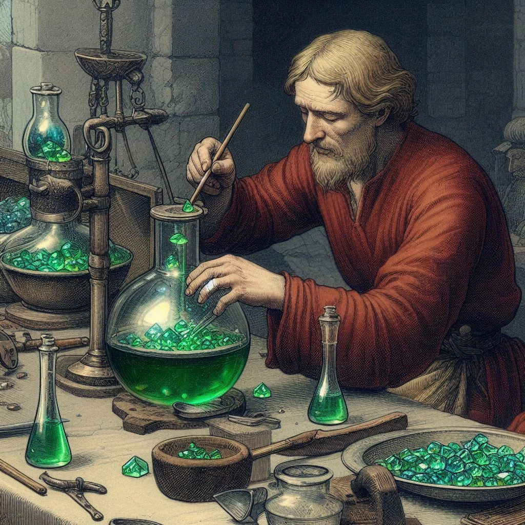 Is moldavite a product of human creativity?