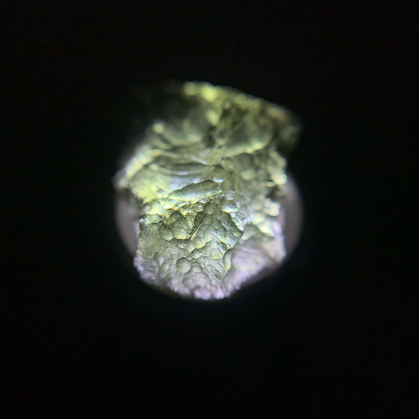 Raw Moldavite Genuine from Czech Republic Tektite 1.35g 6.75ct